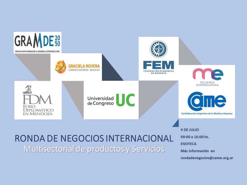 Ronda Intersectorial e Internacional de Negocios de FEM y CAME