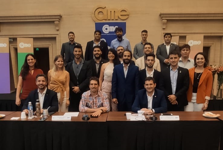 Los Jóvenes FEM  se reunieron con CAME y sus pares del país en Buenos Aires y ratificaron su fuerte compromiso con el trabajo de los emprendedores de Mendoza