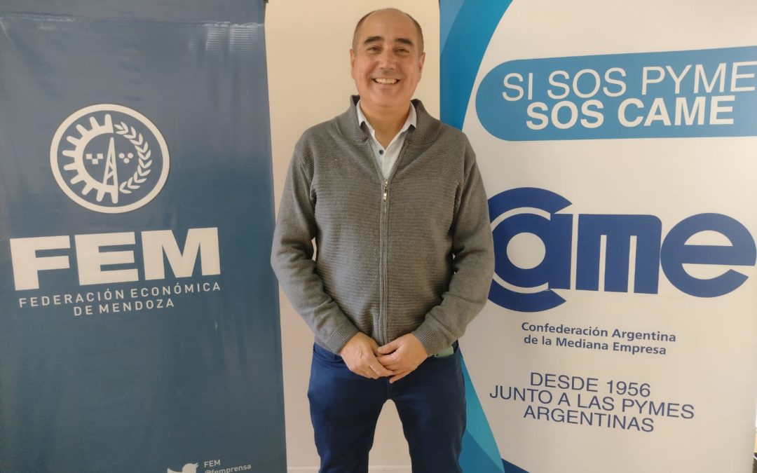 Santiago Laugero es el nuevo presidente de la Federación Económica de Mendoza