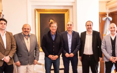 La Federación Económica de Mendoza se reunió hoy con el Gobernador Rodolfo Suarez