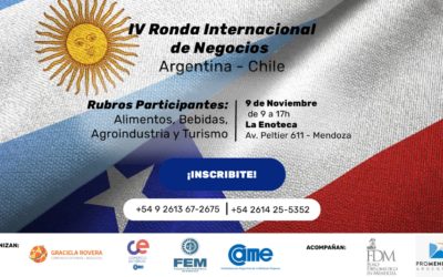 Llega la 4ª Ronda Internacional de Negocios Argentina – Chile